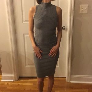 Evenuel Gray Cotton Dress